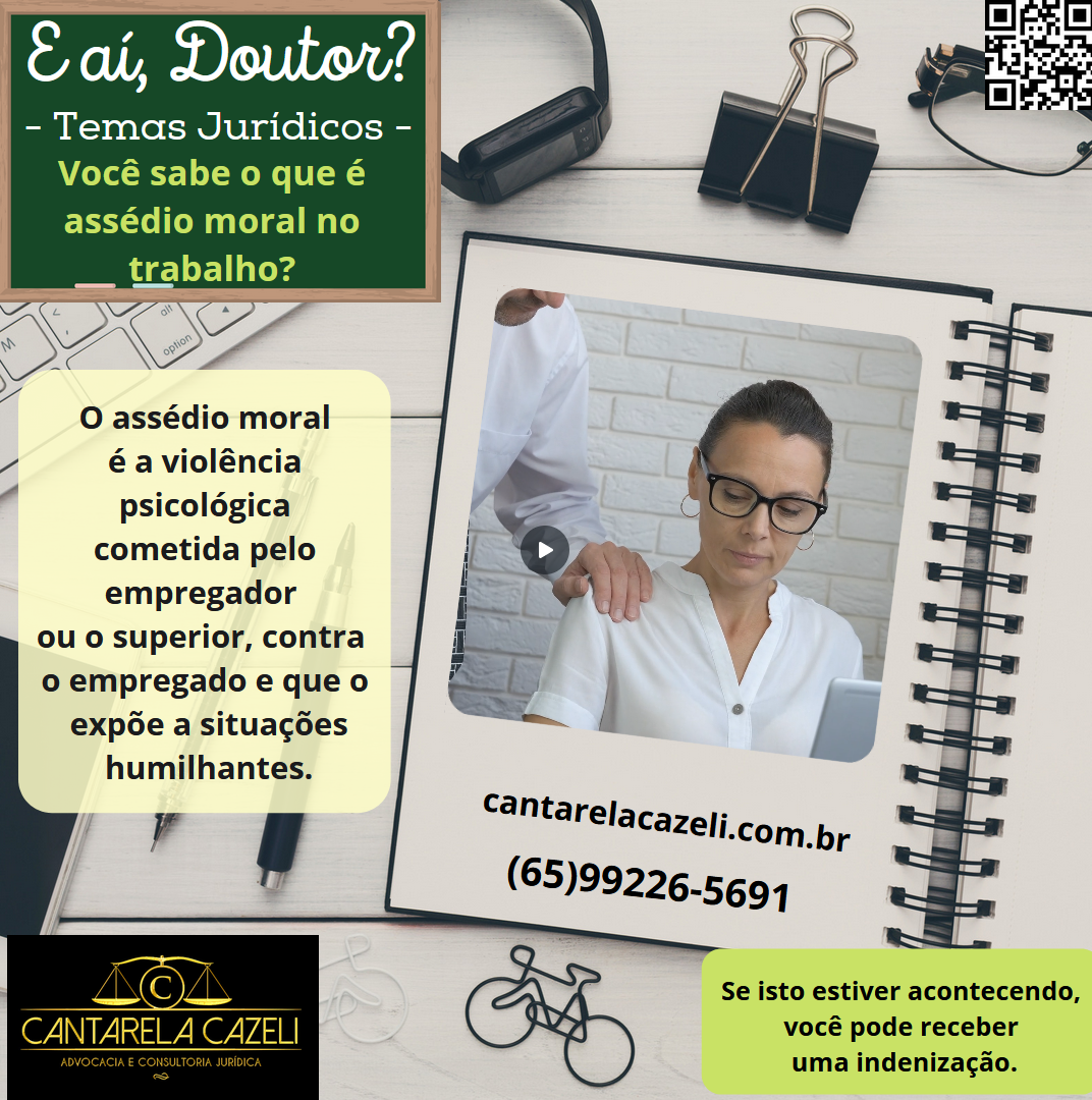 ASSÉDIO MORAL É CRIME!