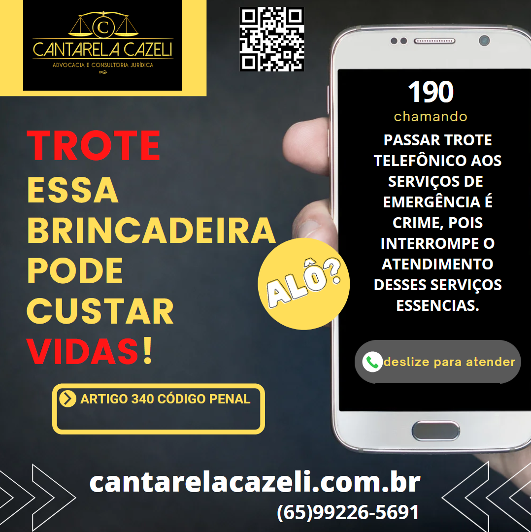 COMUNICAÇÃO FALSA DE CRIME