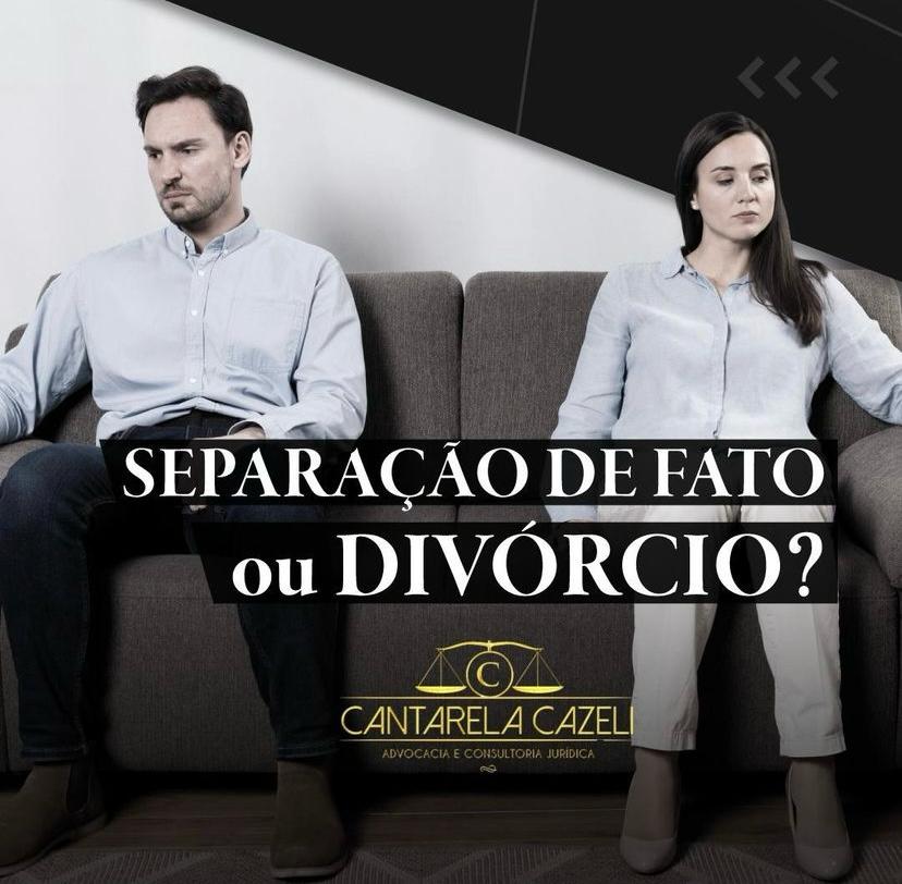 SEPARAÇÃO DE FATO U DIVÓRCIO?